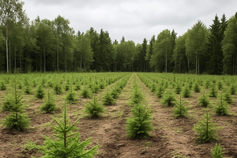 Skydd av skogsplanteringar