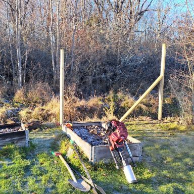 Viltstängsel montering 2