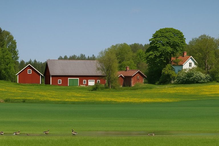Inhägnad av naturtomter och fritidshus